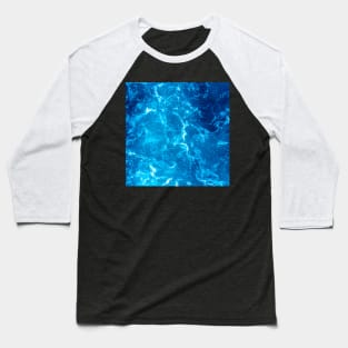 Crystal Clear Aqua Blue Ocean Water Baseball T-Shirt